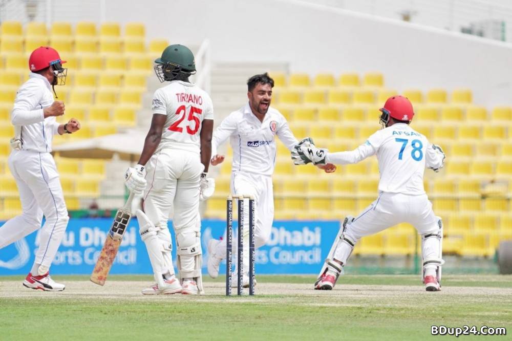 জিম্বাবুয়ের বিপক্ষে সিরিজ জিতলো আফগানিস্তান