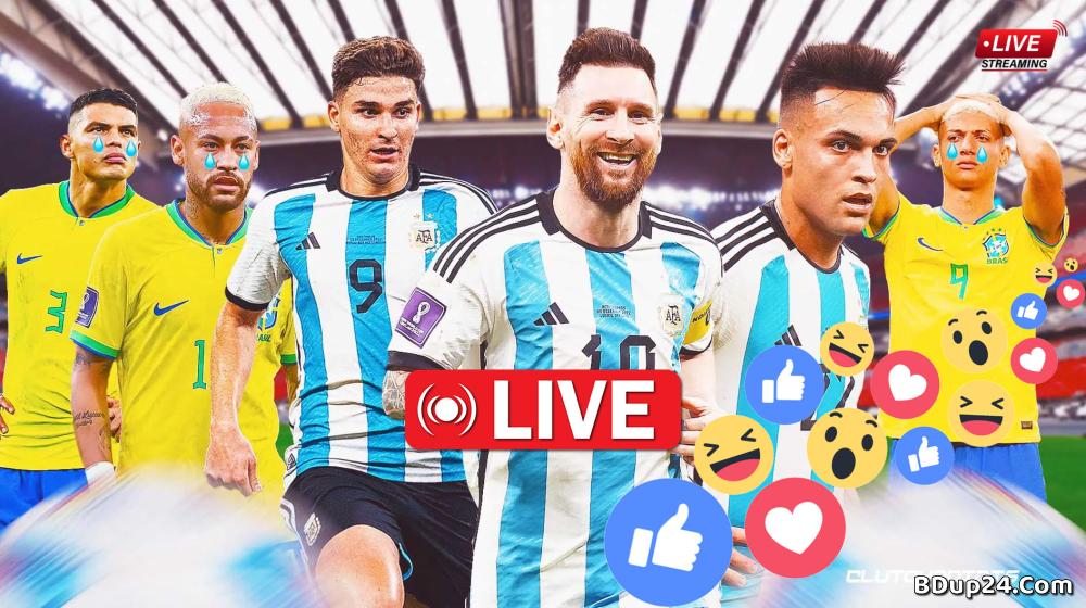 How to Watch Argentina vs Brazil Live in 2023: A Clash of South American Titans