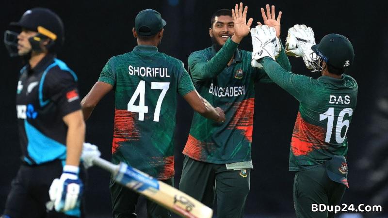 নিউজিল্যান্ডকে ১৩৪ রানেই আটকে দিলো বাংলাদেশ