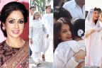 শ্রীদেবীর শেষ শ্রদ্ধা অনুষ্ঠানে জয়া-জ্যাকলিনের হাসি