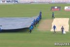 বৃষ্টি বাধায় আবারো বন্ধ দ্বিতীয় দিনের খেলা